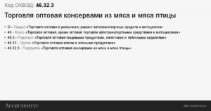 Оквэд для турагентства 2020