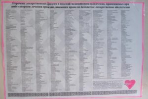 Входит ли в список льготных препаратов федерального назначения 2020 год