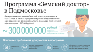 Земский доктор программа для медсестер 2020
