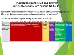 Икз код закупки из чего состоит по 223 фз