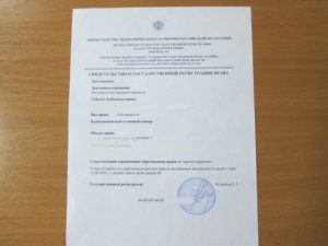 2020 свидетельство собственности на квартиру серия и номер где смотреть
