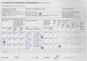 Если служебным автомобилем пользуется директор нужен ли путевой лист на каждый день или можно на месяц