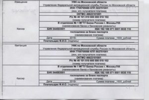 Госпошлина при смене паспорта при утере
