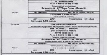 Госпошлина при смене паспорта при утере