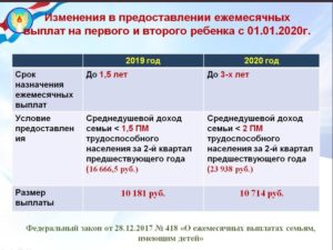 Выплаты при рождении второго ребенка в 2020 в волгограде