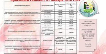 Оплата приемным родителям в 2020 году свердловская область