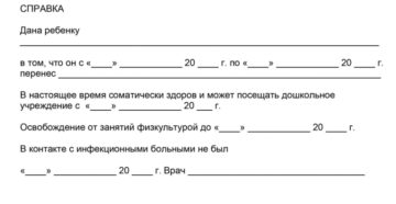 Закон о посещении детского сада без справки 2020