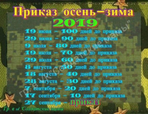 Где прочитать в новостях приказ об увольнении в запас 2020